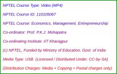 Economics / Management / Entrepreneurship (USB)