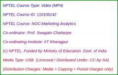 NOC:Marketing Analytics (USB)