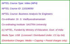 Business Analysis for Engineers (USB)