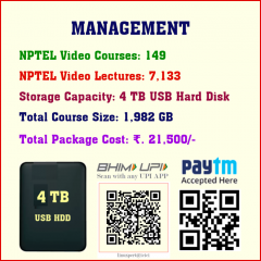 Management (149 Video Courses in 4 TB USB HDD)