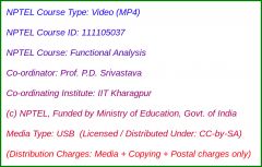 Functional Analysis (USB)
