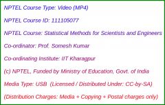 Statistical Methods for Scientists and Engineers (USB)