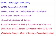 NOC:Design of Mechatronic Systems