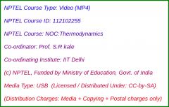 NOC:Thermodynamics (USB)