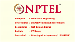 Convective Heat and Mass Transfer - Web Course (DVD)