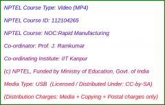 NOC:Rapid Manufacturing (USB)