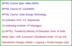 Solar Energy Technology (USB)