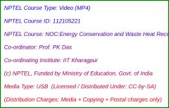 NOC:Energy Conservation and Waste Heat Recovery (USB)