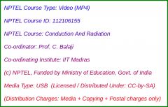Conduction And Radiation (USB)