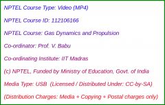 Gas Dynamics and Propulsion (USB)