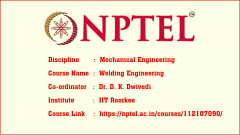 Welding Engineering - Web Course (DVD)