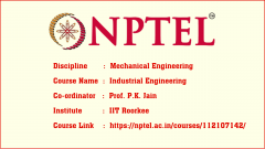 Industrial Engineering - Web Course (DVD)