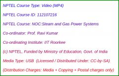 NOC:Steam and Gas Power Systems (USB)