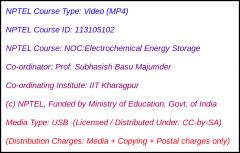 NOC:Electrochemical Energy Storage