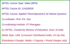 Applied Thermodynamics for Marine Systems (USB)