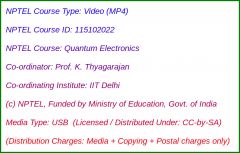 Quantum Electronics (USB)