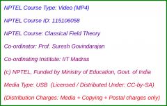 Classical Field Theory (USB)