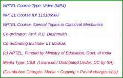 Special / Select Topics in Classical Mechanics (USB)