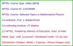 Selected Topics in Mathematical Physics (USB)