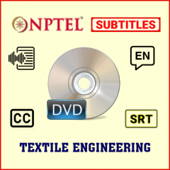 Textile Engineering (Subtitle Pack for 12 Video Courses)