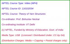 Theory of Yarn Structures (USB)