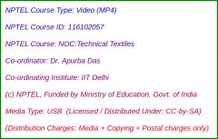 NOC:Technical Textiles (USB)
