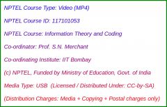Information Theory and Coding (USB)