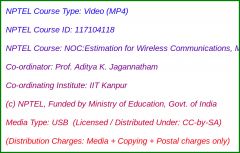NOC:Estimation for Wireless Communications / MIMO (USB)