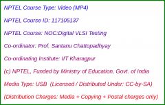 NOC:Digital VLSI Testing (USB)