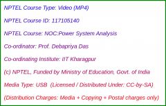 NOC:Power System Analysis (USB)