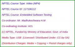Embedded Software Testing (USB)