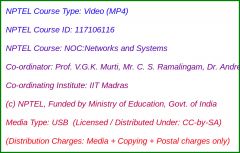 NOC:Networks and Systems (USB)