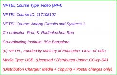 Analog Circuits and Systems 1 (USB)