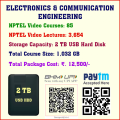 Electronics and Communication Engineering (85 Video Courses in 2 TB USB HDD)