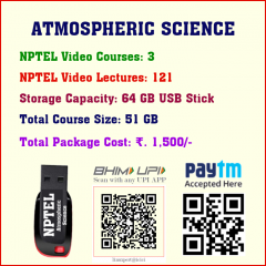 Atmospheric Science (3 Video Courses in 64 GB USB Stick) 