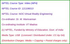 NOC:Virtual Reality Engineering (USB)