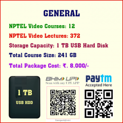 General (12 Video Courses in 1 TB USB HDD)