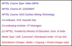 NOC:Surface Mining Technology