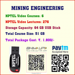 Mining Engineering (6 Video Courses in 64 GB USB Stick)