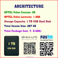 Architecture (26 Video Courses in 1 TB USB HDD)