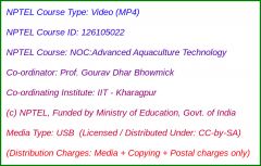 NOC:Advanced Aquaculture Technology