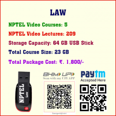 Law (5 Video Courses in 64 GB USB Stick)