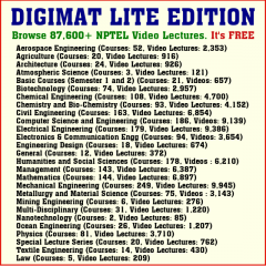 DIGIMAT Lite Edition - It's FREE (Now Link all 87,600+ NPTEL Videos with this Free Edition)